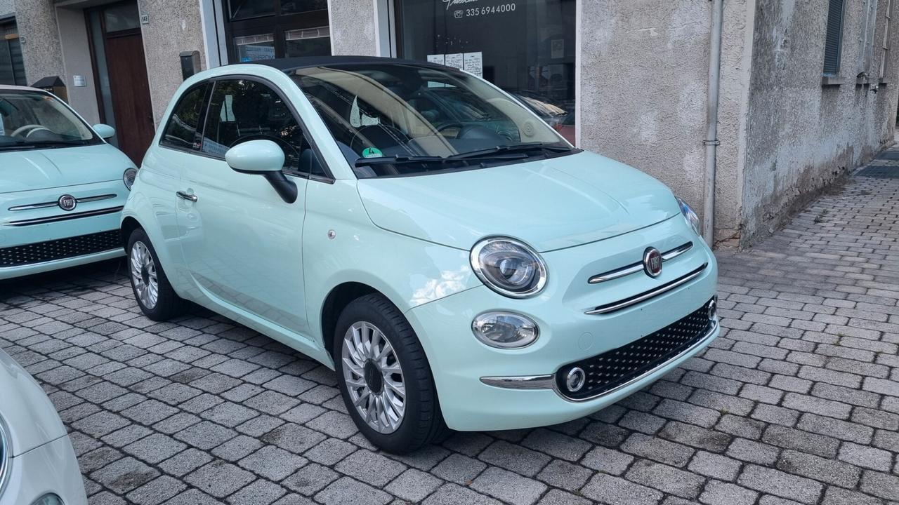 IN ARRIVO Fiat 500 cabrio1.2 Lounge km 42000