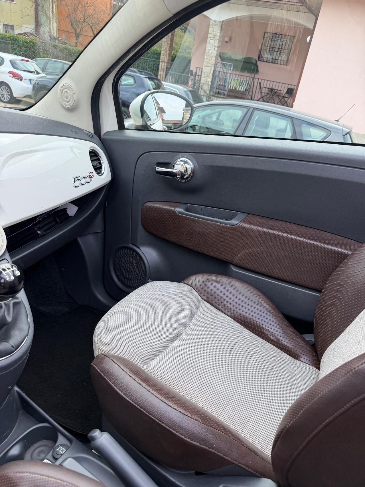 Fiat 500C LOUNGE KMCERT GARANZ UNICOPR