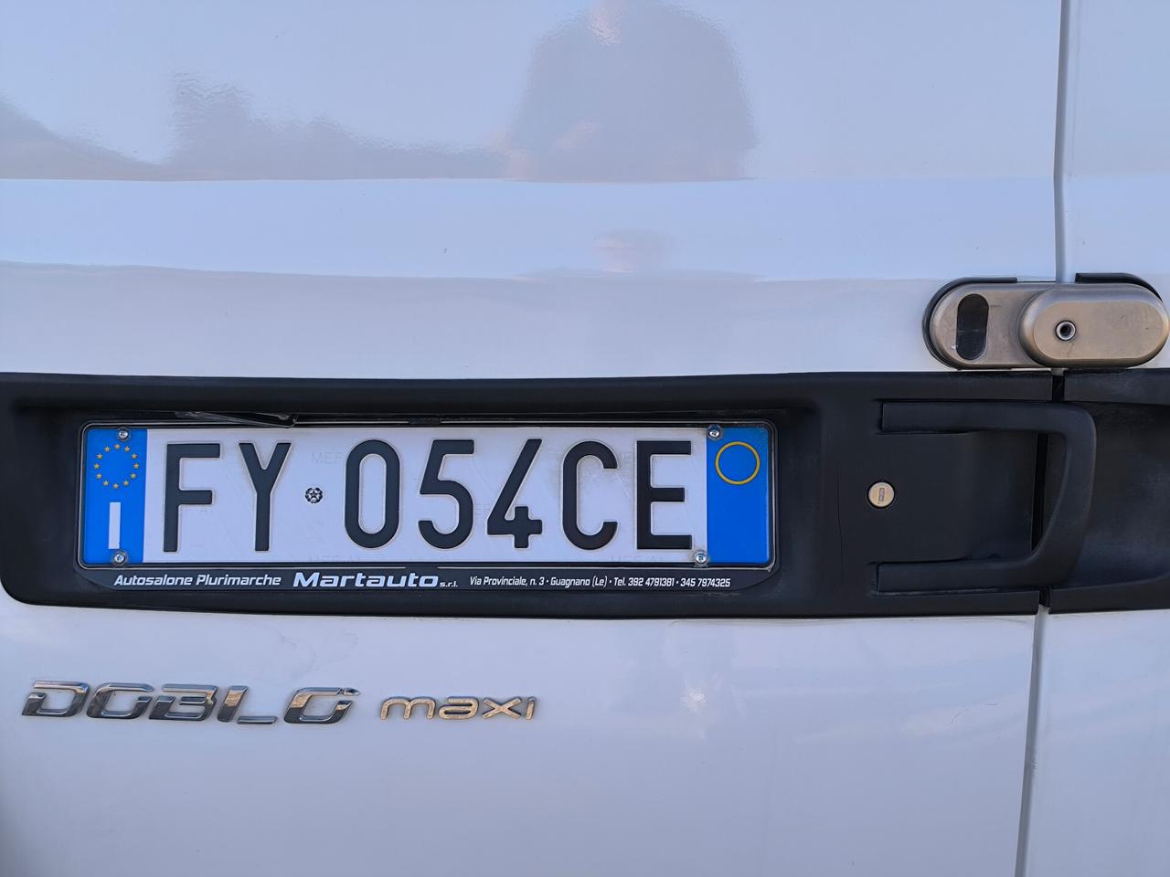 FIAT DOBLÒ MAXI 1.6 DIESEL 07/2019 1 PROPRIETARIO