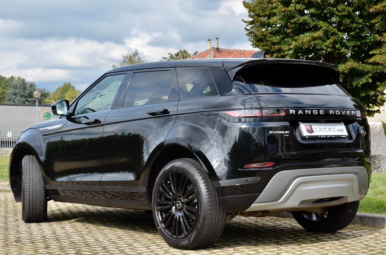 LAND ROVER RANGE ROVER EVOQUE 2.0d i4 MHEV S AWD 180cv AUTO, UNICOPROP, SERVICE UFF LAND ROVER, EURO 6D, HI-FI MERIDIAN, GANCIO TRAINO, NAVI, RETROCAMERA, PERMUTE