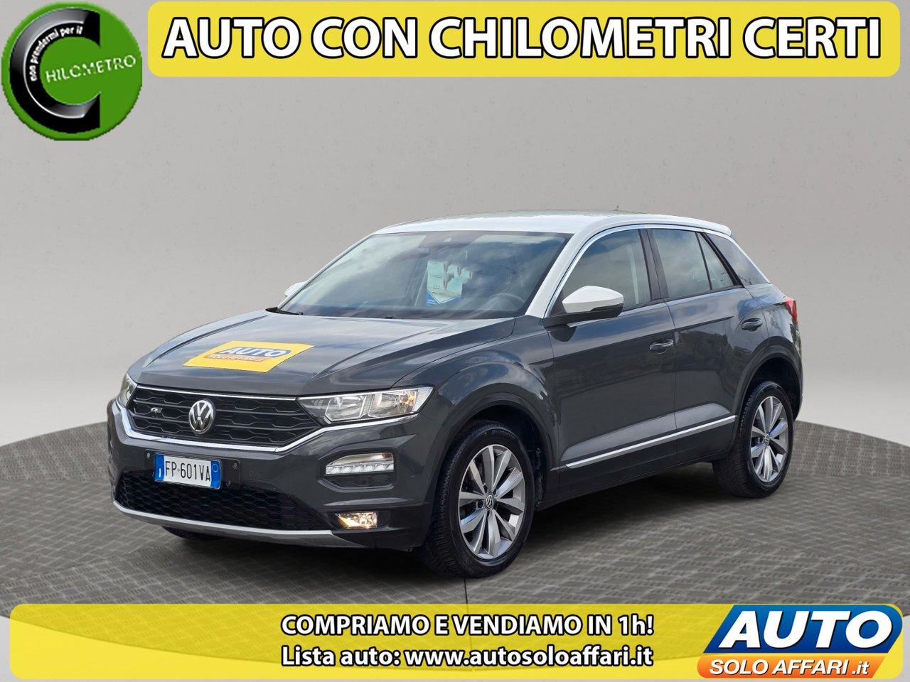 Volkswagen T-Roc 1.0 TSI STYLE 115CV EURO6B CARPLAY/ADAPTIVE CRUISE/DISTRIBUZIONE FATTA