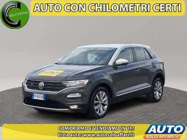 Volkswagen T-Roc 1.0 TSI STYLE 115CV EURO6B CARPLAY/ADAPTIVE CRUISE/DISTRIBUZIONE FATTA