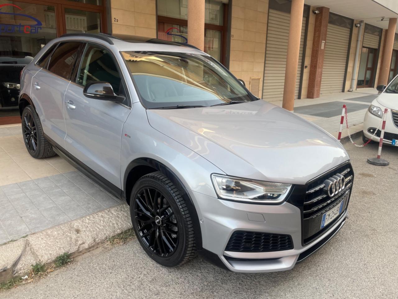 Audi Q3 2.0 TDI 150 CV SLINE COMPETITION TETTO NAVY PELLE XENO BOSE 19'