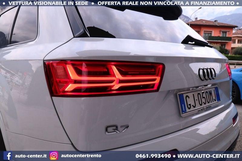 Audi Q7 50 TDI 3.0 quattro SLINE S-LINE 7POSTI GANCIO