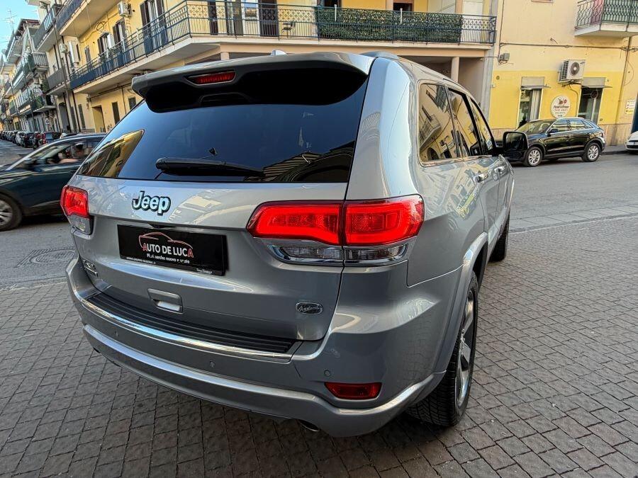jeep grand cherokee 3.0 mjet overland certificata