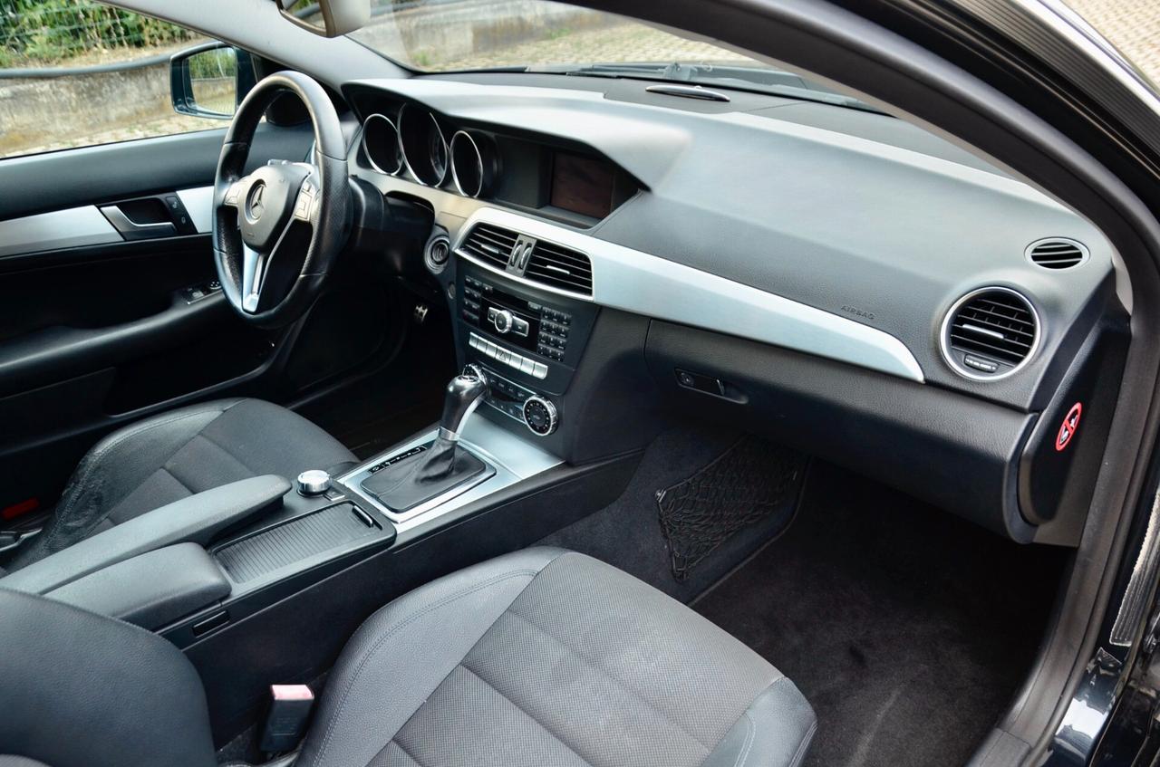 MERCEDES-BENZ C COUPE 220 CDI EXECUTIVE 170cv AUTO, SERVICE MERCEDES, NAVI, BLUETOOTH, PERMUTE