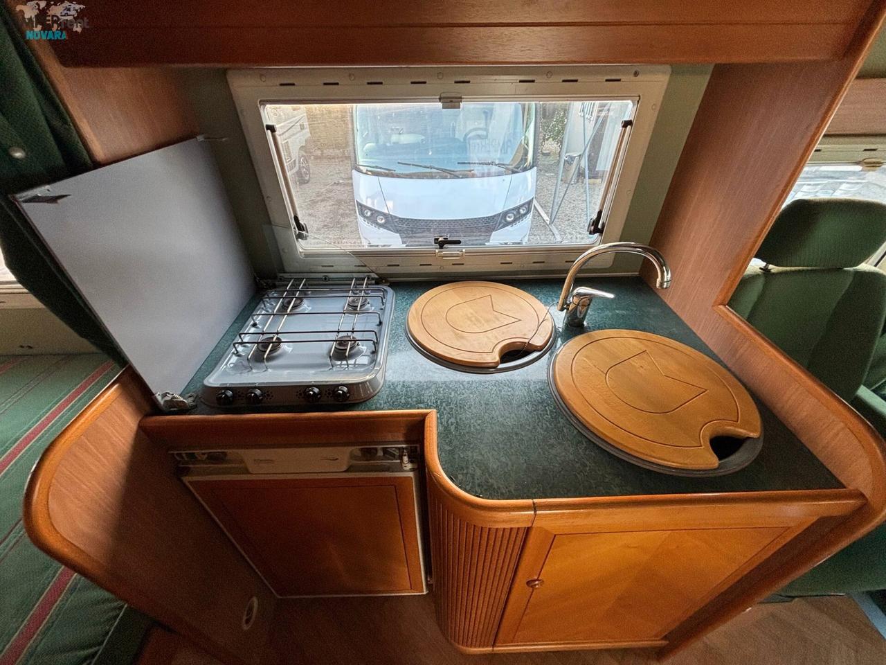MOBILVETTA EURO YACHT 140 - motorhome con letto alla francese in coda