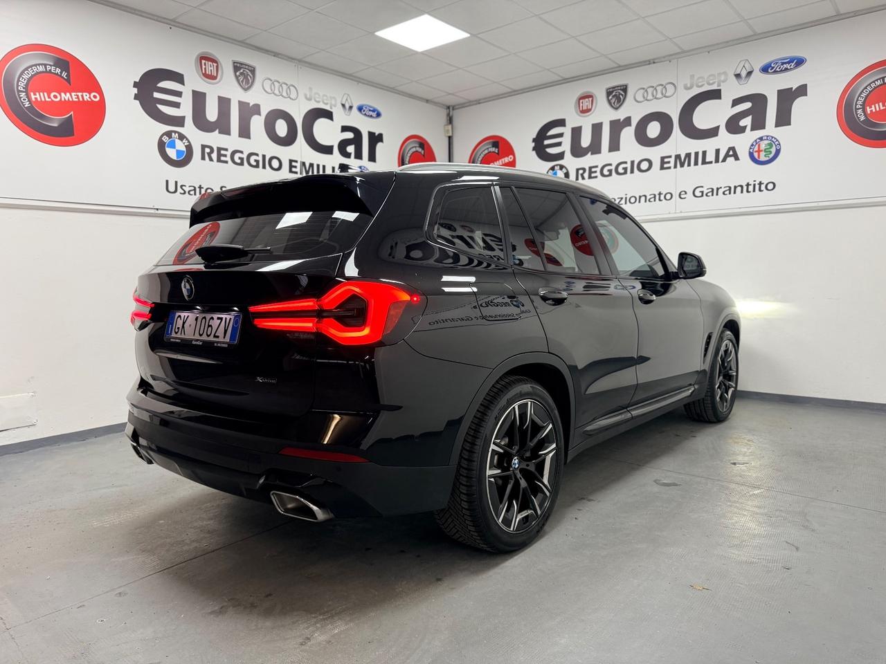 Bmw X3 xDrive20d 190CV 48V Msport 07/2022 EURO 6D TEMP
