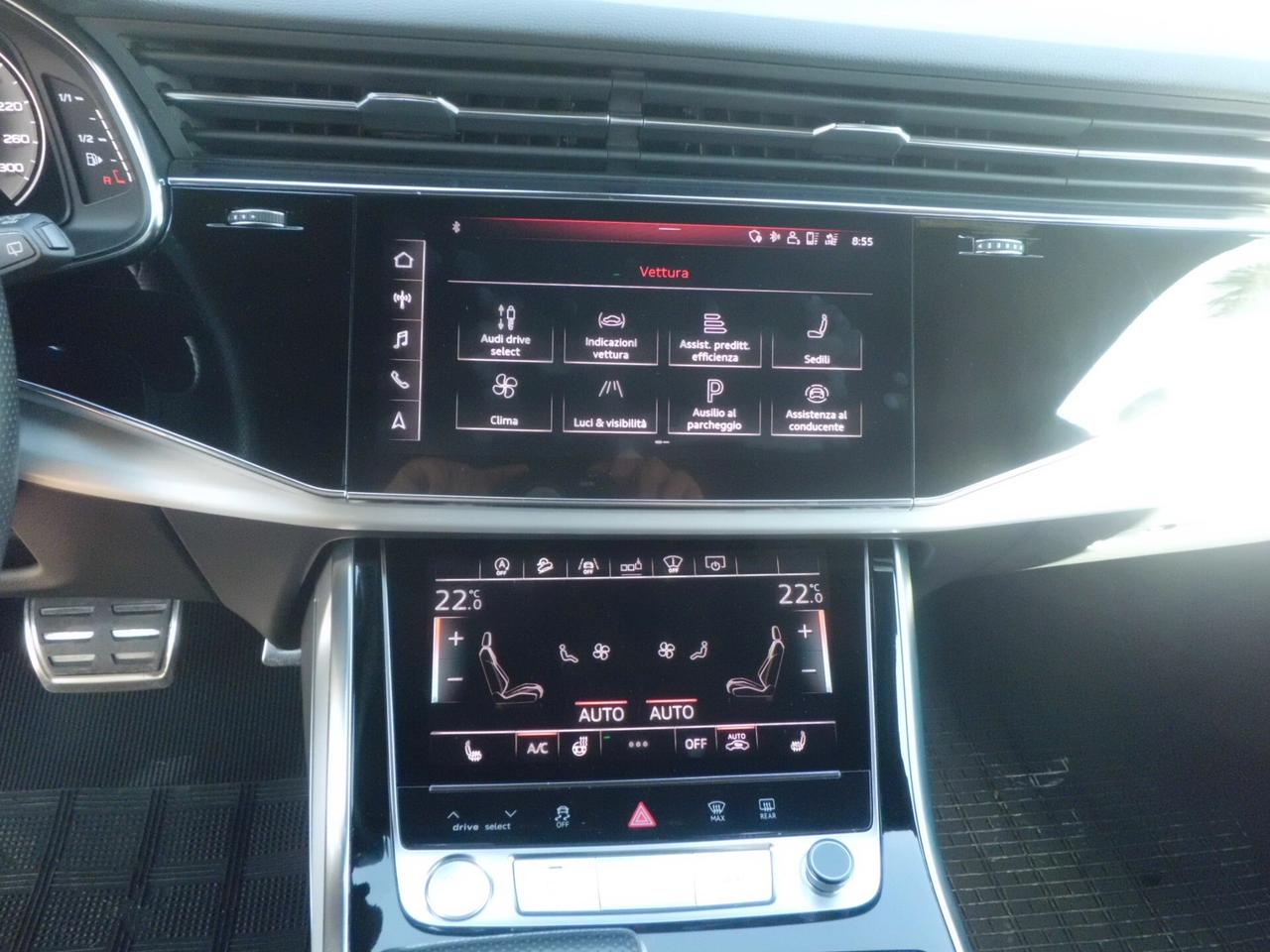 Audi Q8 50 TDI 286 CV quattro tiptronic Sport IPERFULL+4 RUOTE STERZANTI+TETTO APRIBILE+PANORAMICO