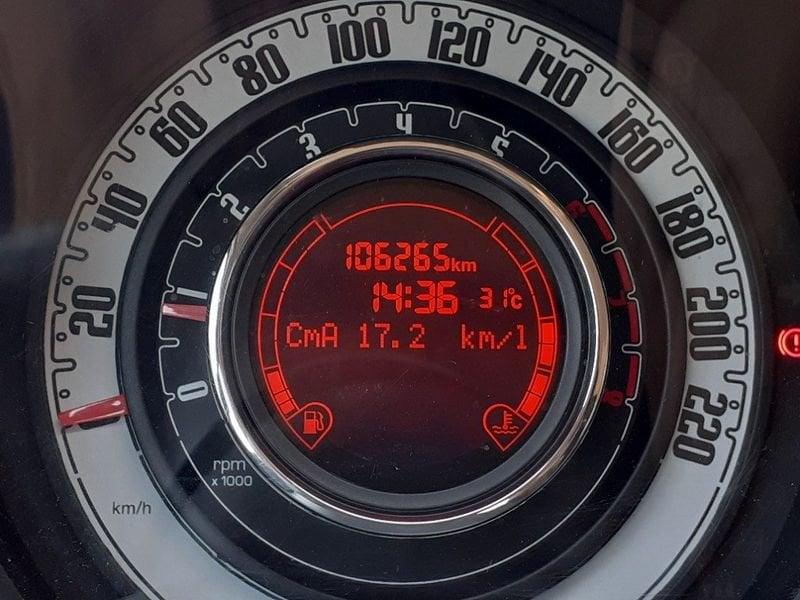 FIAT 500 0.9 TwinAir TurboSport KM CERTIFIC-GARANZIA-1°PROP