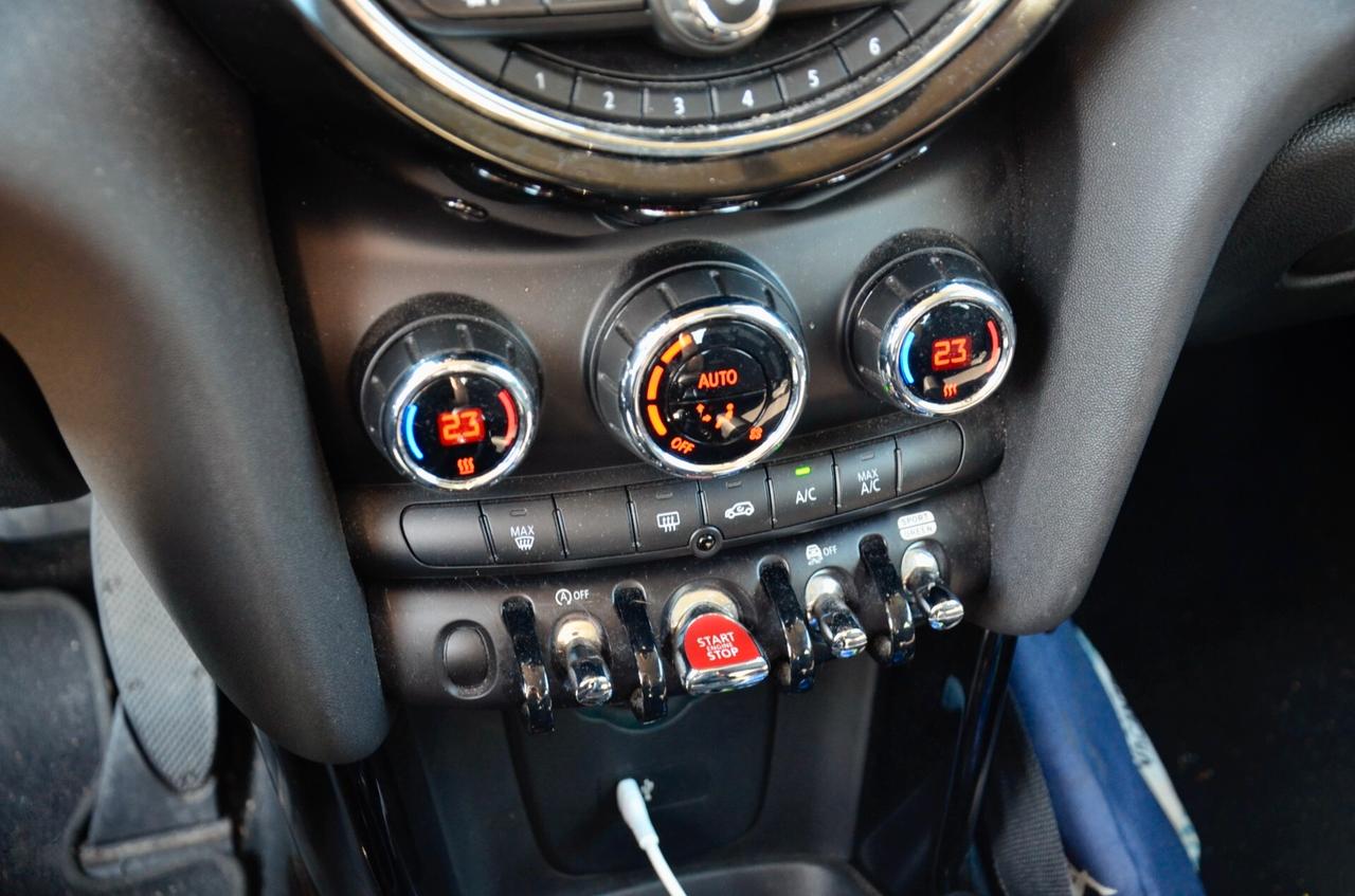 MINI COOPER D 1.5 116cv 5 PORTE, UFF ITALIANA, EURO 6C, SERVICE MINI, FARI LED, NAVI, PERMUTE
