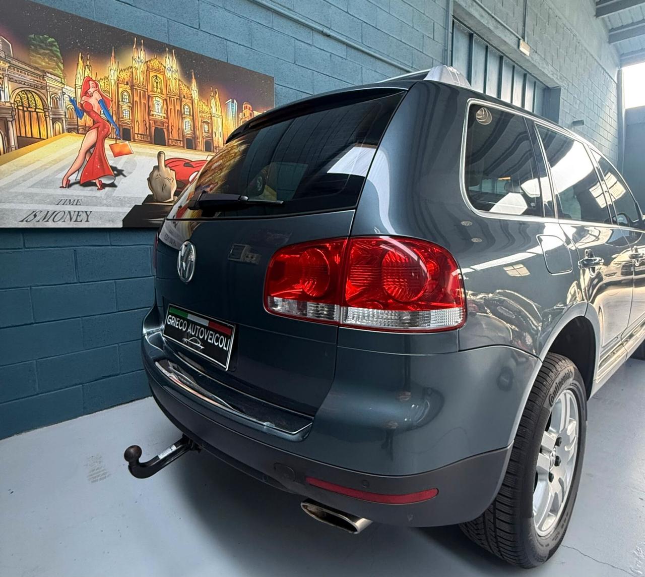 TOUAREG 4.2 V8 GANGIO 3500KG ASI IVA ESPOSTA DISTRIBUZIONE ESEGUITA E CERTIFICATA