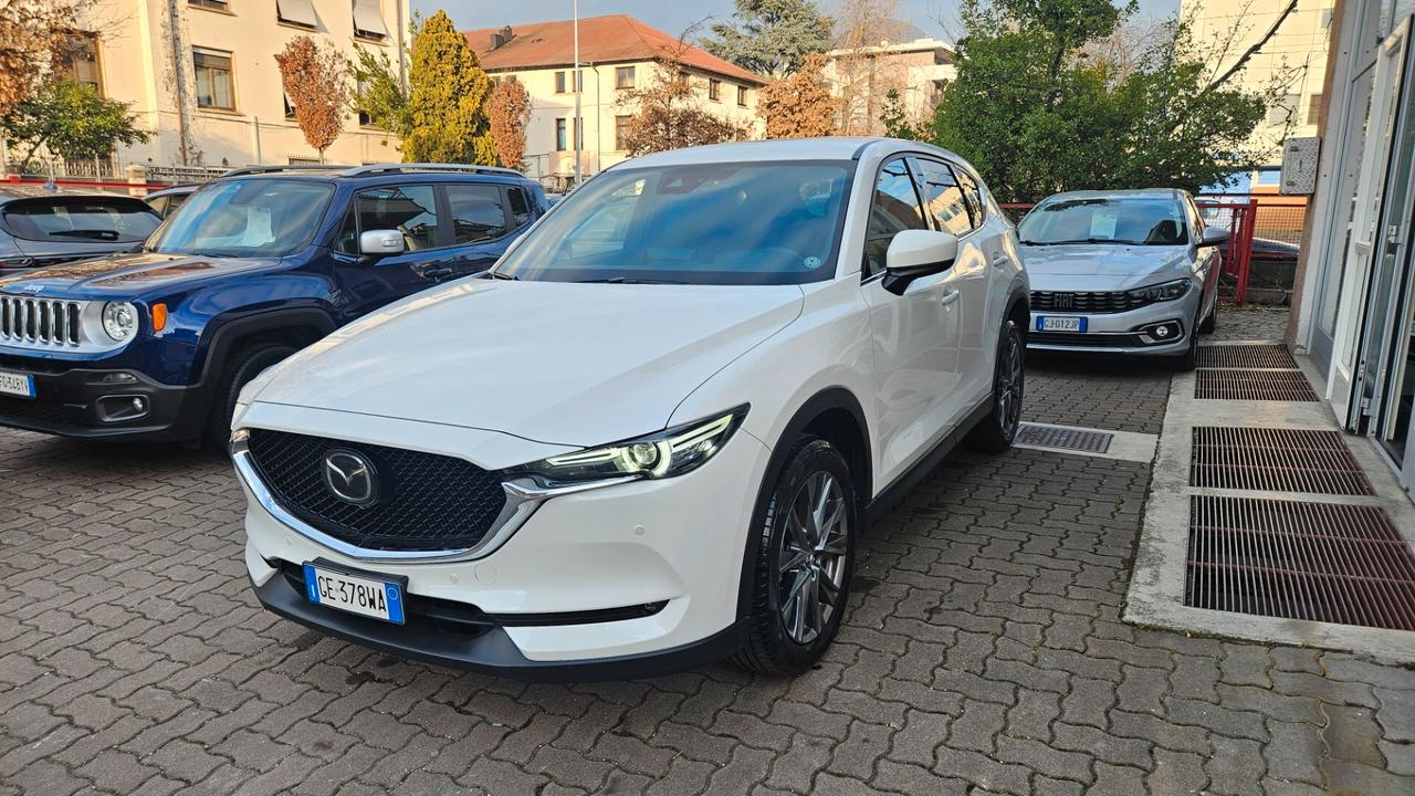 Mazda CX-5 2.0 Signature 2wd 165cv auto PELLE-CERCHI 19"-360"