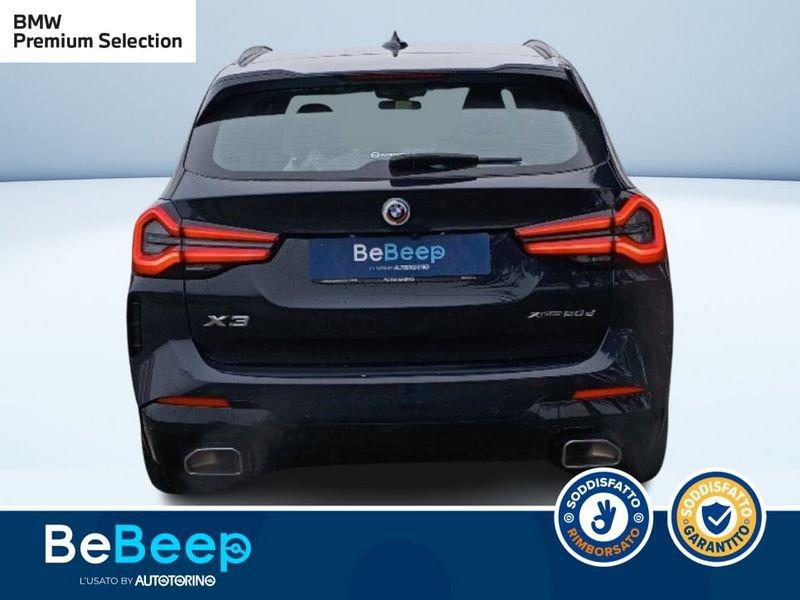 BMW X3 XDRIVE20D MHEV 48V MSPORT AUTO
