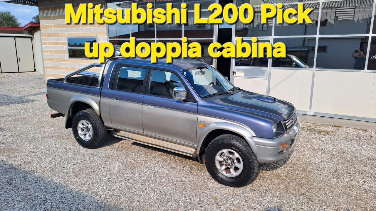 Mitsubishi L200 2.5 TDI 4WD Double Cab Pick-up GLX
