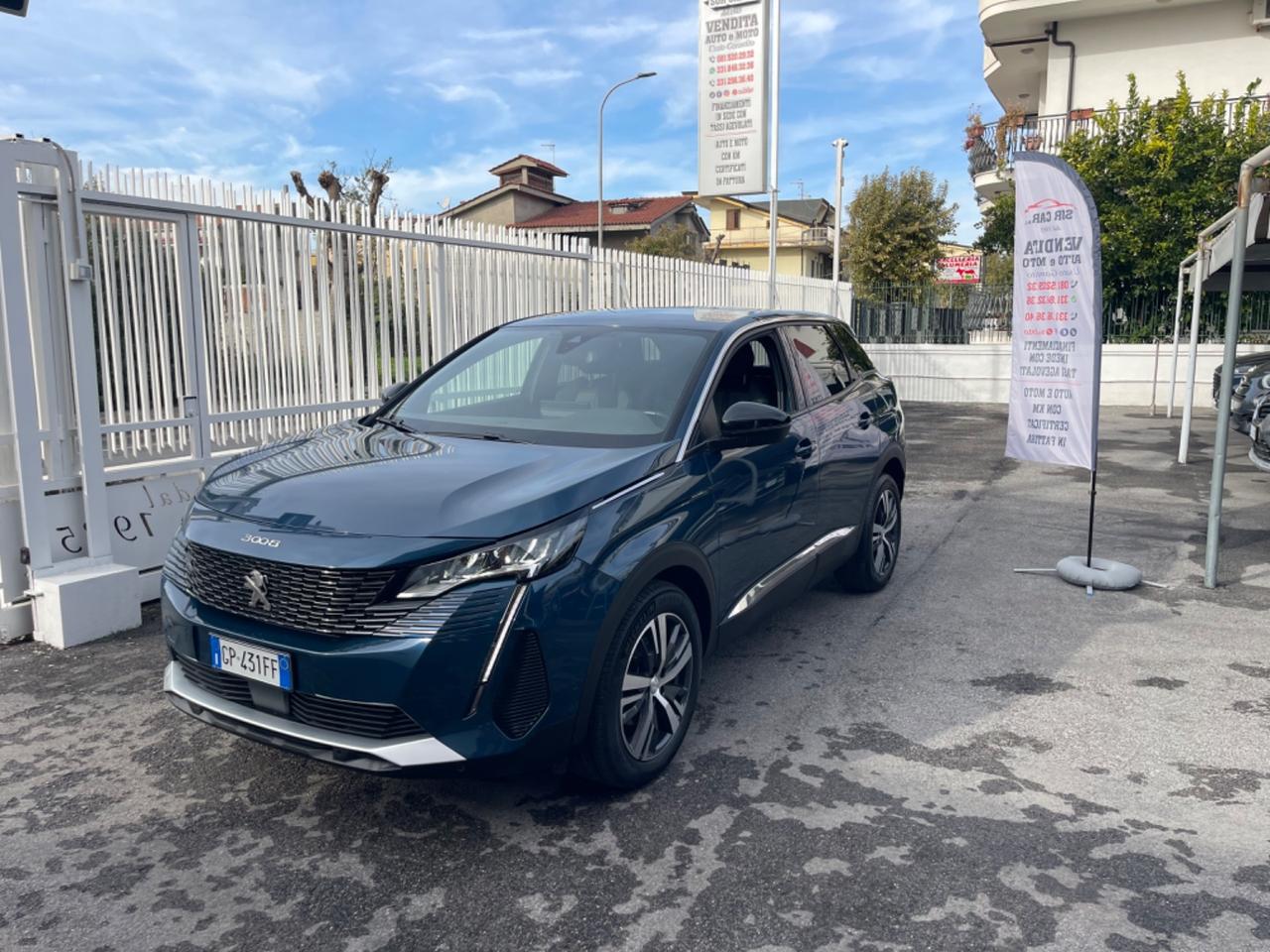 Peugeot 3008 BlueHDi 130 S&S EAT8 Allure Pack KM CERTIFICATI IN FATTURA!