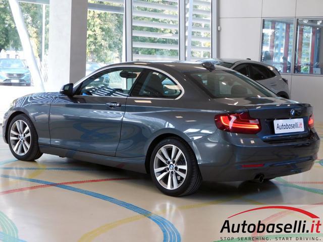 BMW 218 D COUPE SPORT AUTOMATICA 150CV UNICO PROPRIETARIO
