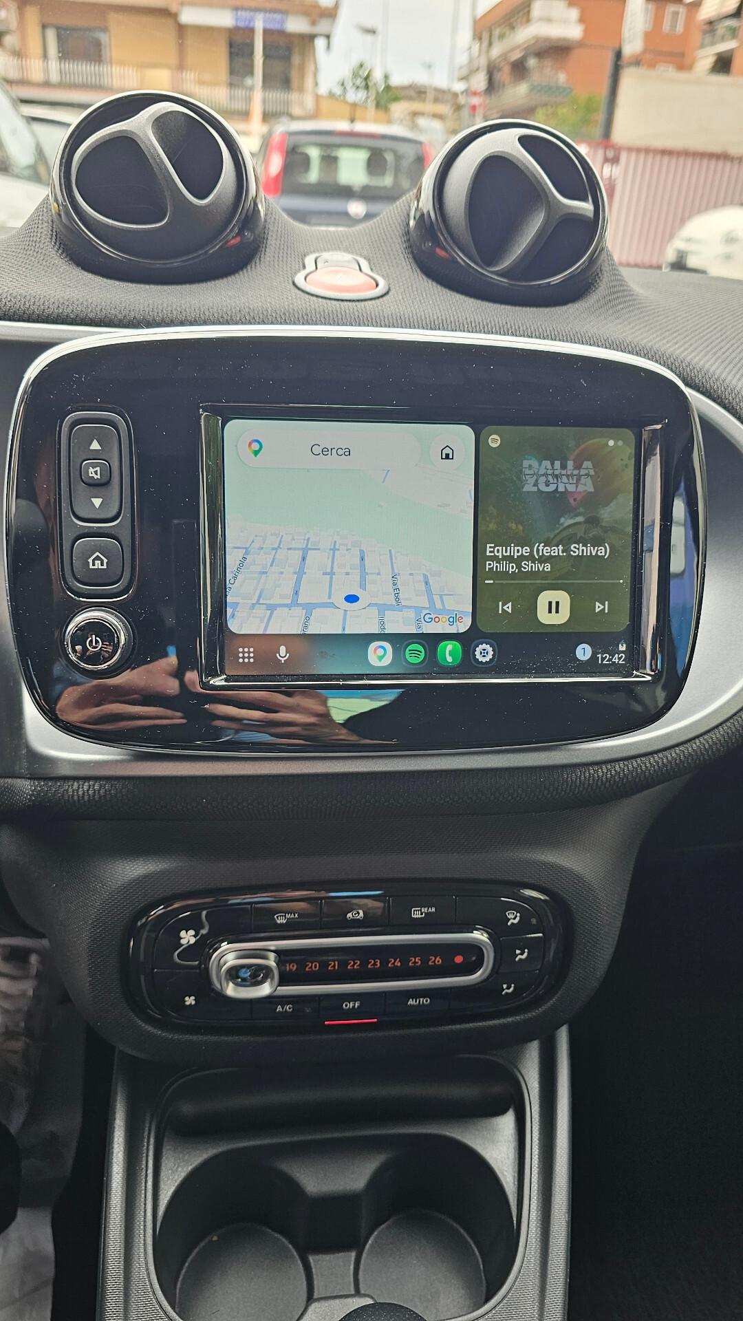Smart ForTwo 90 0.9 Turbo twinamic Passion UNIPRO' NAV ANDROID TAGL UFF SENSORI