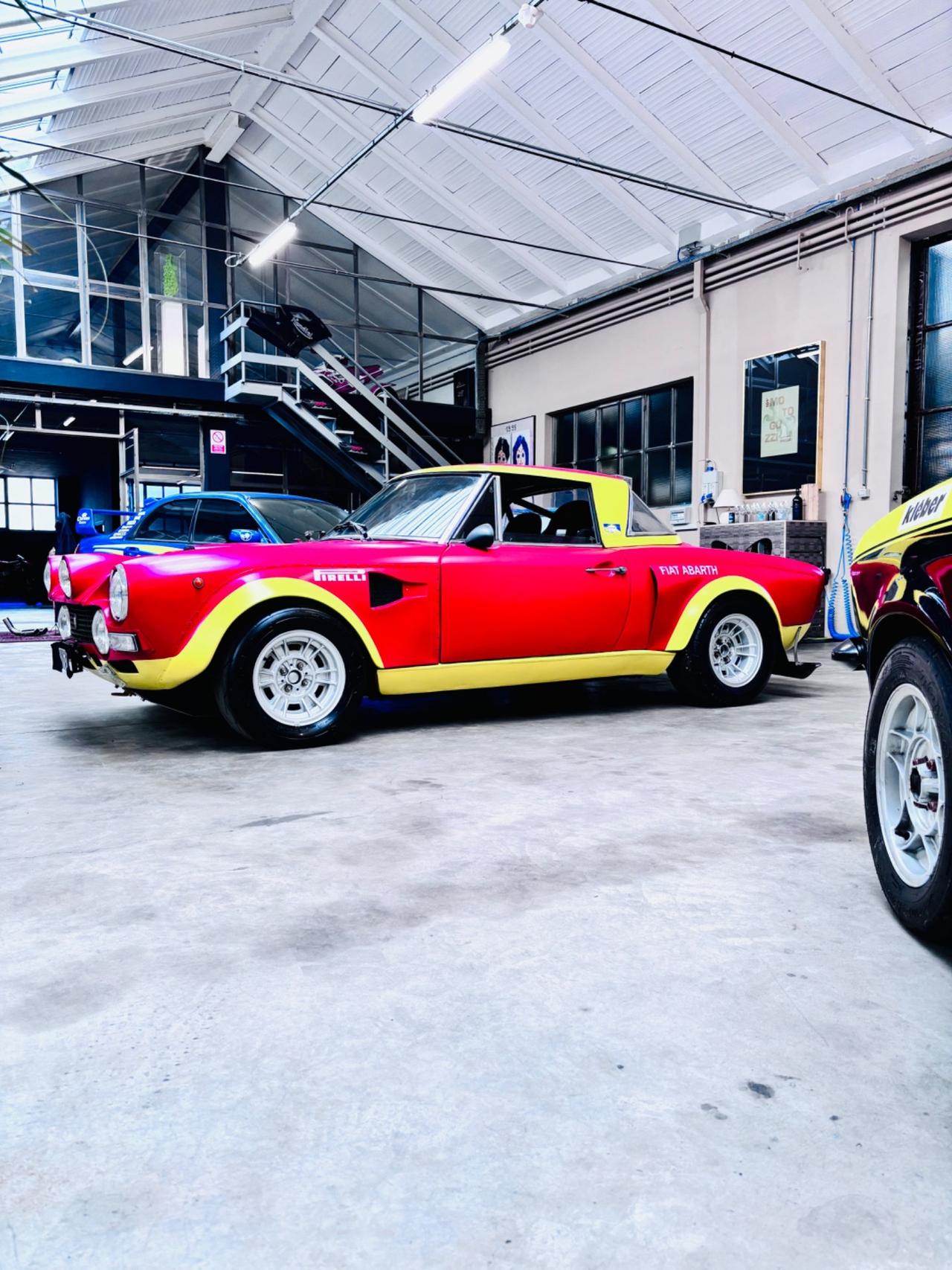 Abarth 124 Rally gruppo 4 (CSA) - 1975 Documenti d'Epoca Originali Raro Esemplare