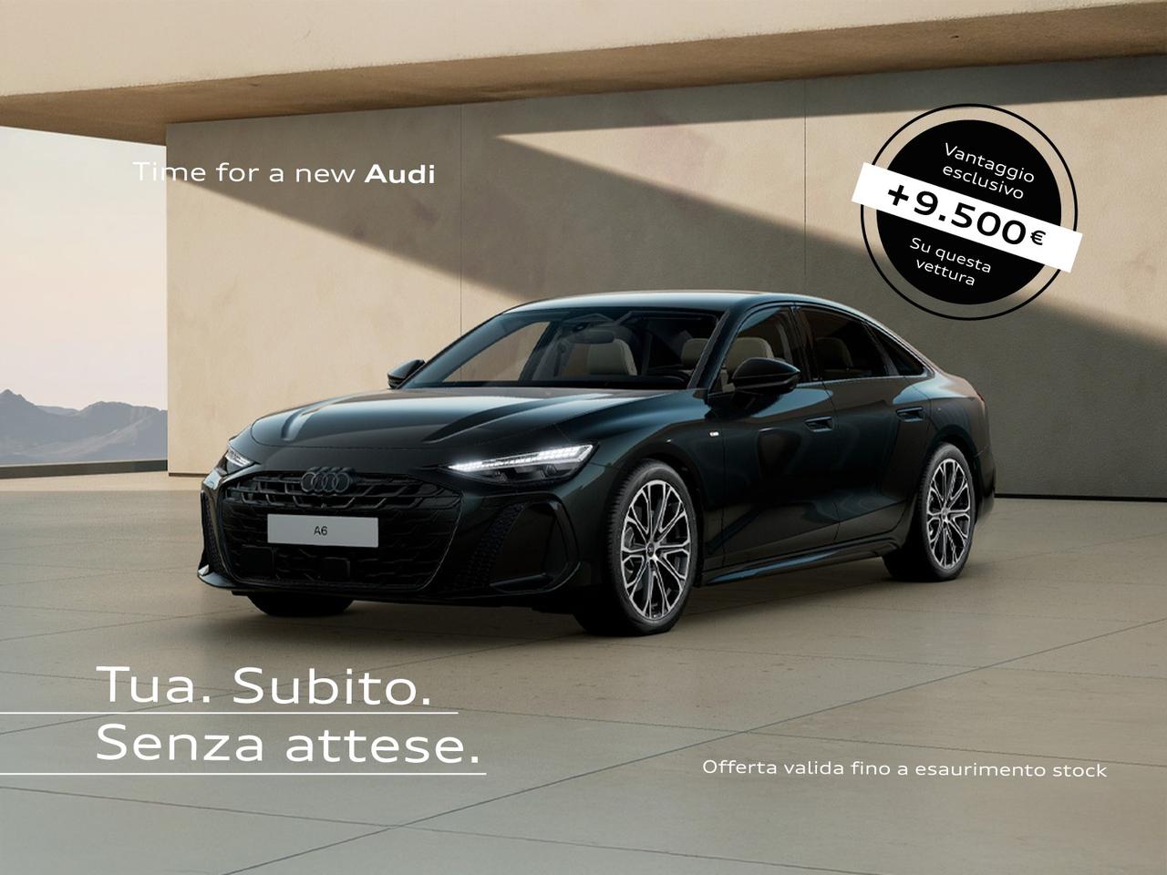 Audi A6 2.0 tdi mhev + s line edition 204cv s-tronic