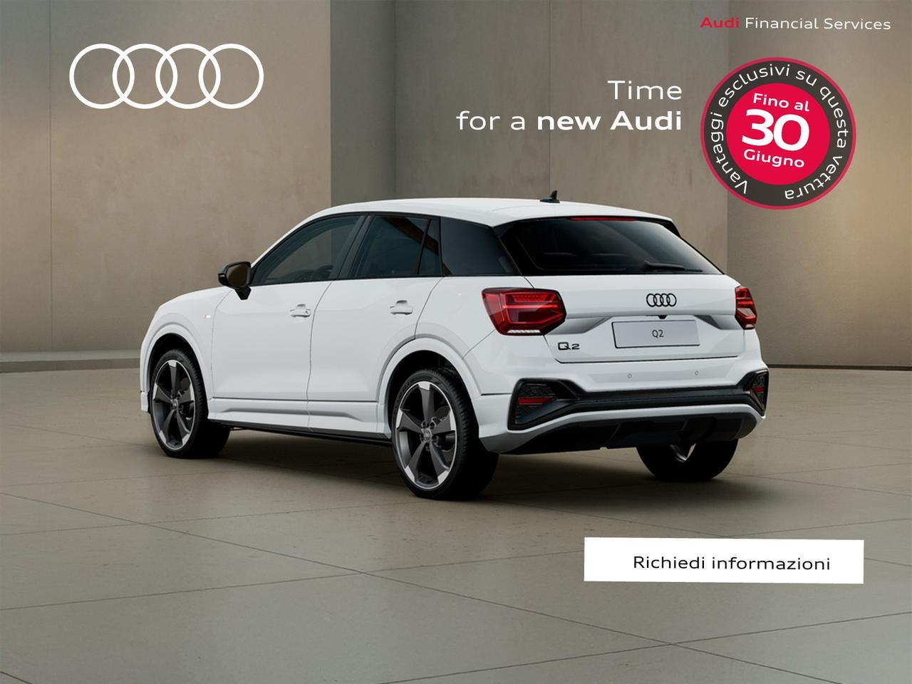 Audi Q2 30 2.0 tdi identity black