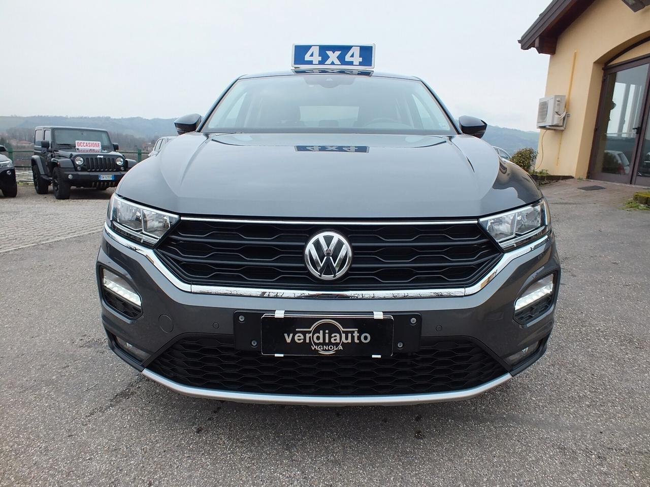 VW T-ROC- 2.0 TDI 4X4 MANUALE 6 MARCE STYLE