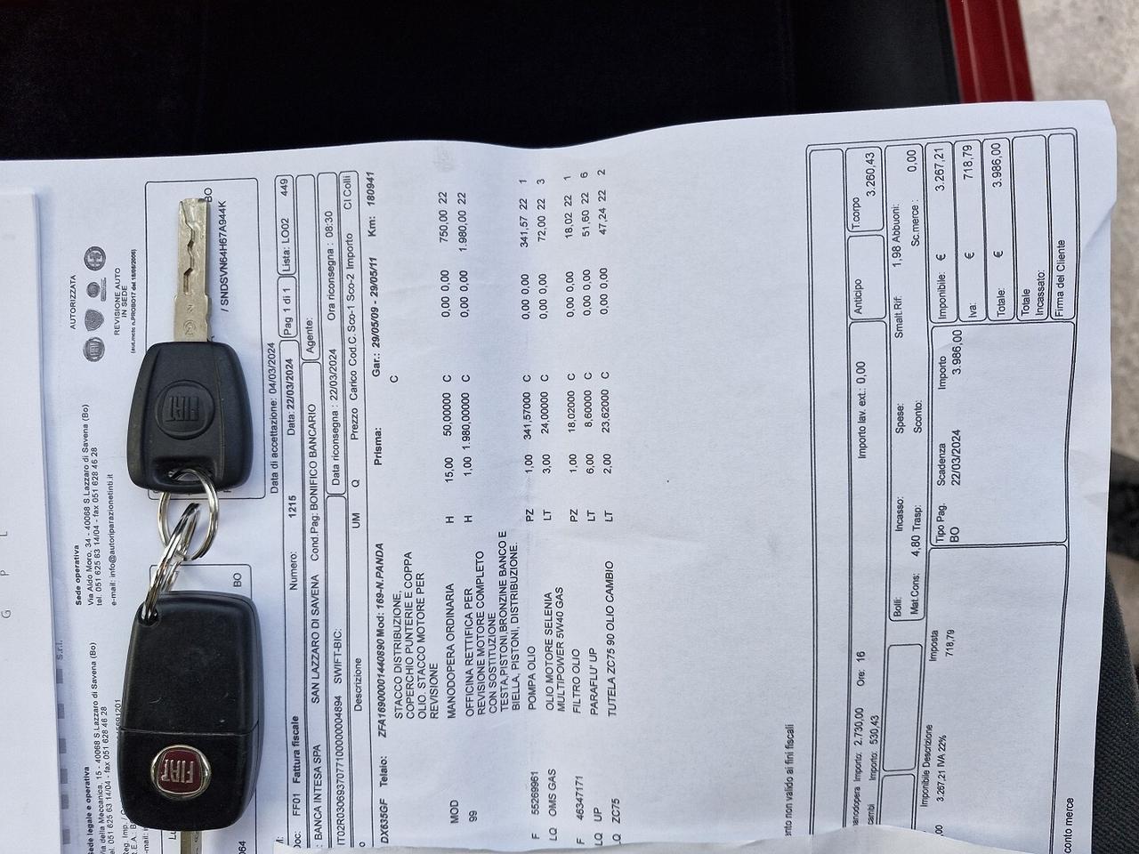 FIAT PANDA 1.2 DYNAMIC 60CV GPL