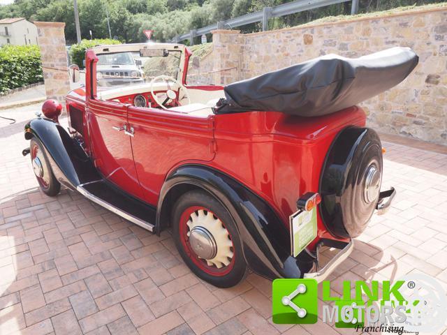 FIAT Balilla 508 TORPEDO targa ORO