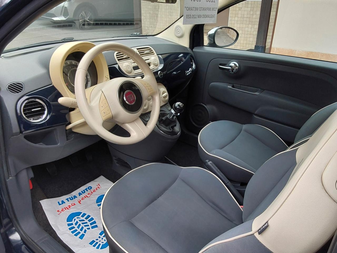 Fiat 500 C 1.2 Lounge con impianto Metano