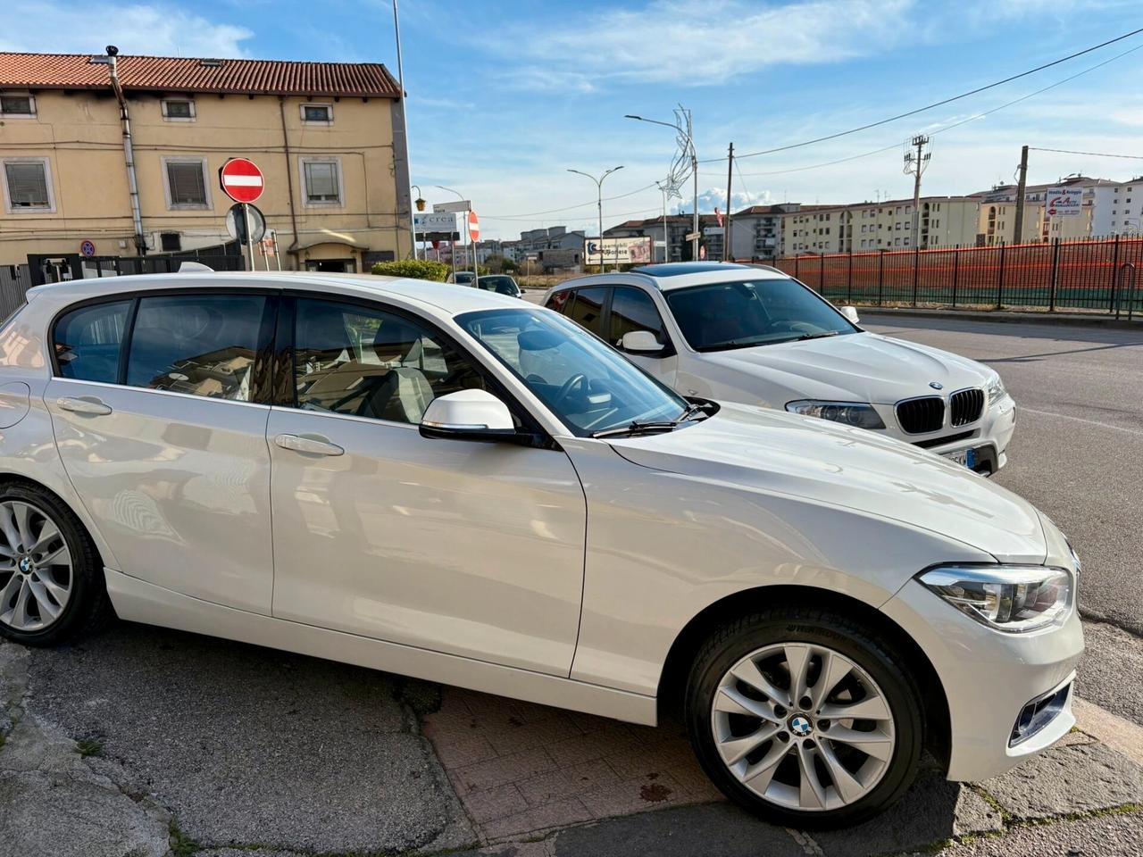 BMW 116 CAMBIO AUTOMATICO BIANCO PERLATO