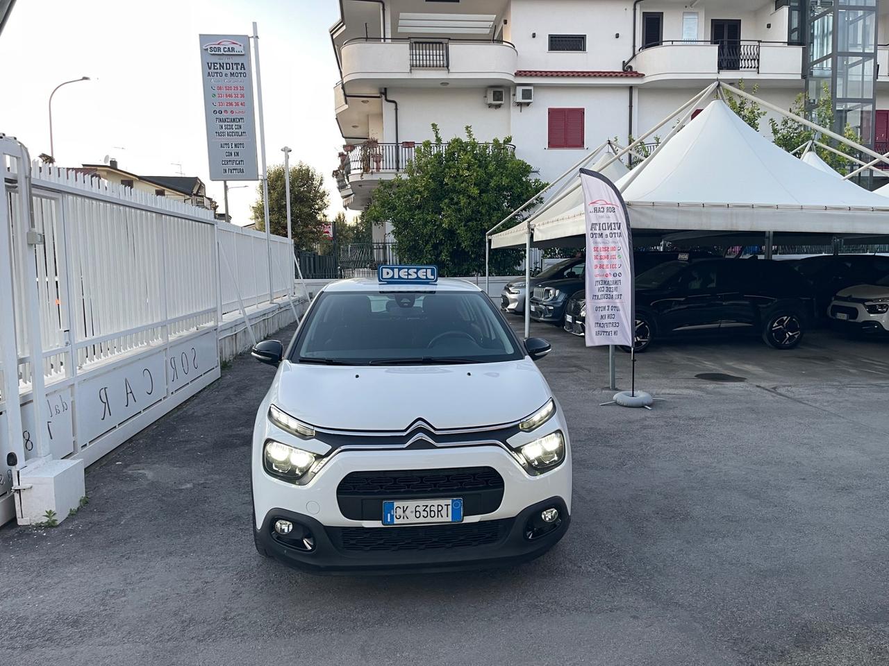 Citroen C3 BlueHDi 100 S&S Feel Pack KM 83.500CERTIFICATI!!!