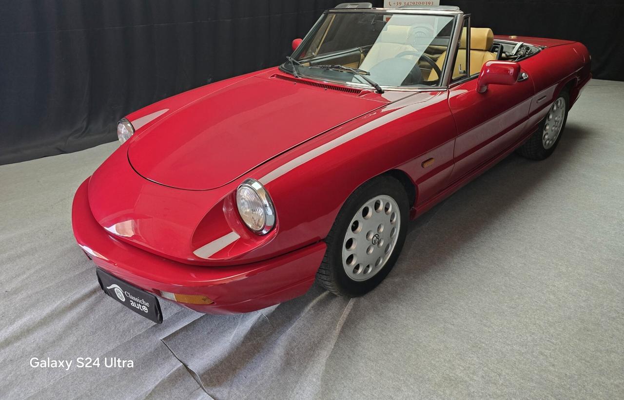 Alfa Romeo Spider 1.6 cc certif. ASI con C.R.S