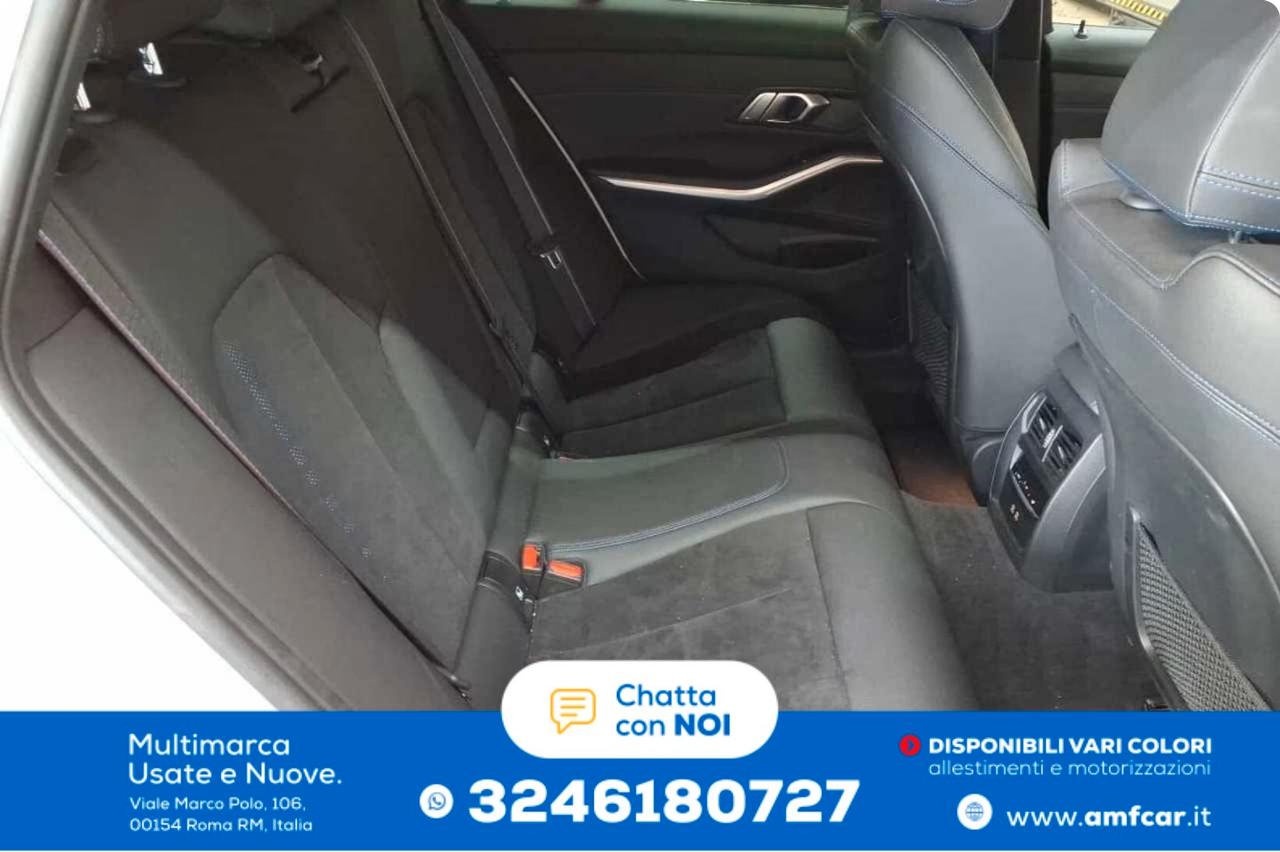 Bmw 318d 48V Msport Sw Cambio automatico Navi