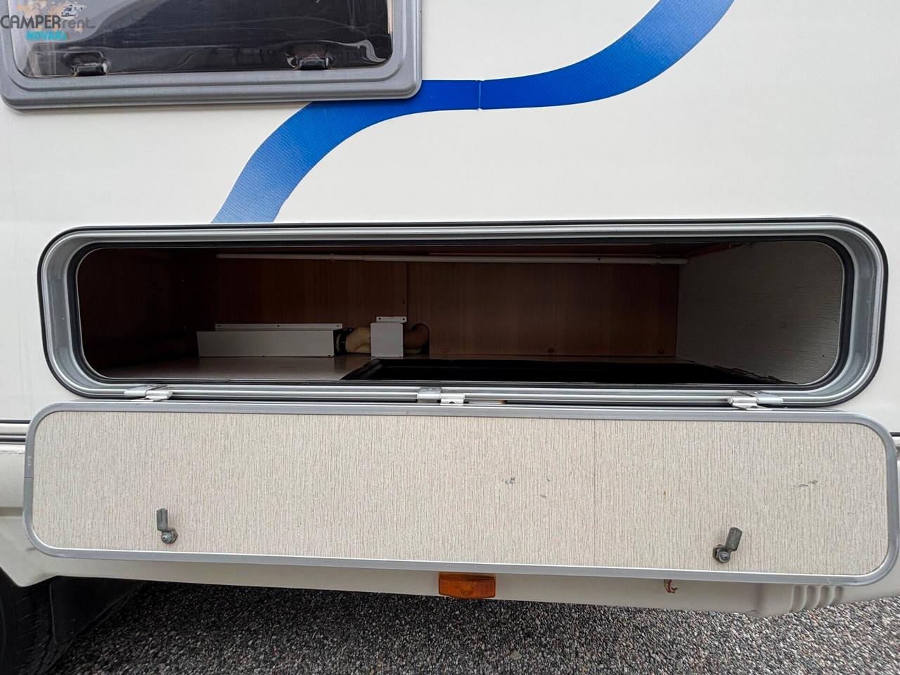 DUEERRE START 480- Mansardato con letti a castello longitudinali in coda