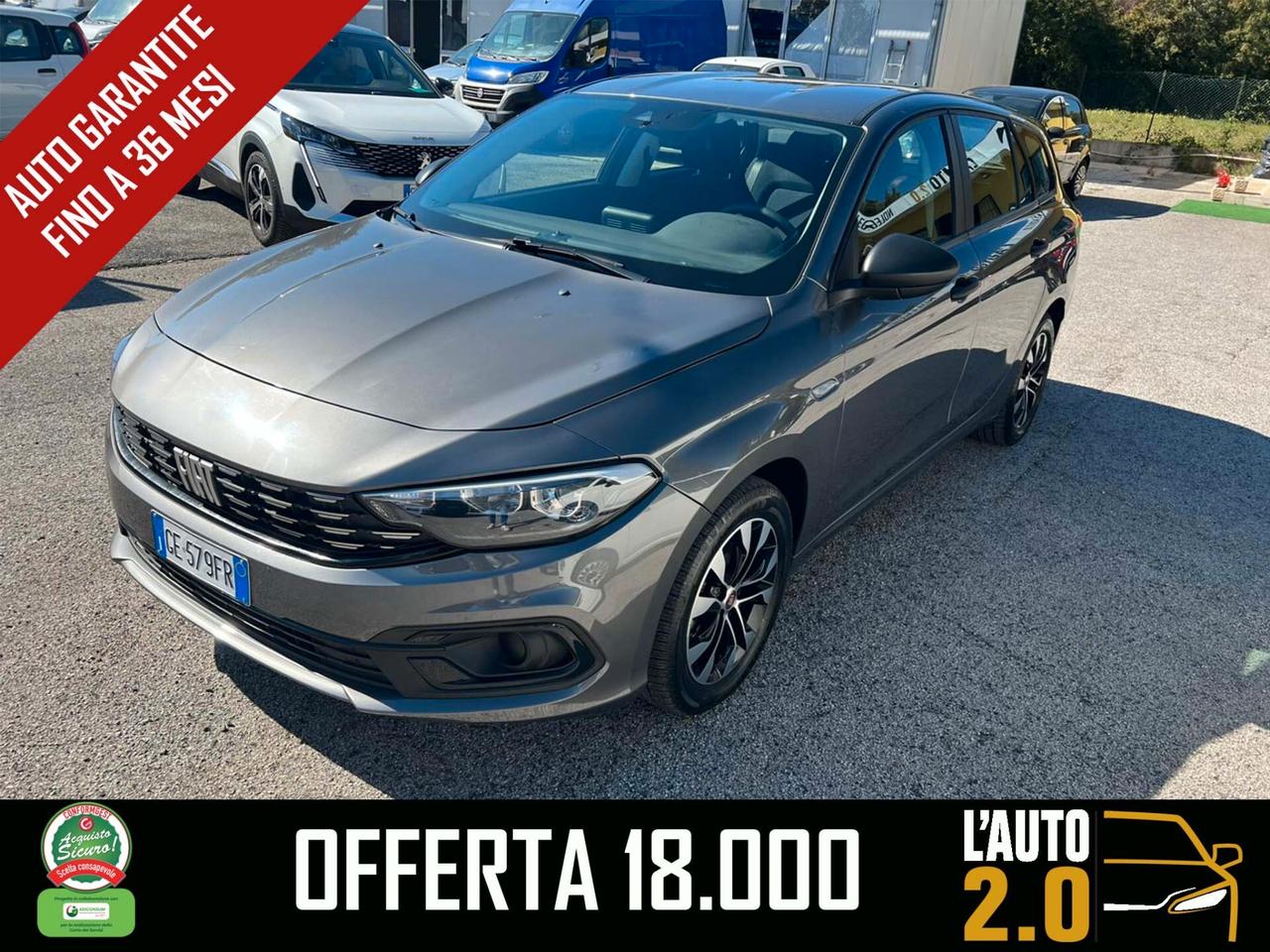 Fiat Tipo 1.6 Mjt S&S 5 porte Lounge