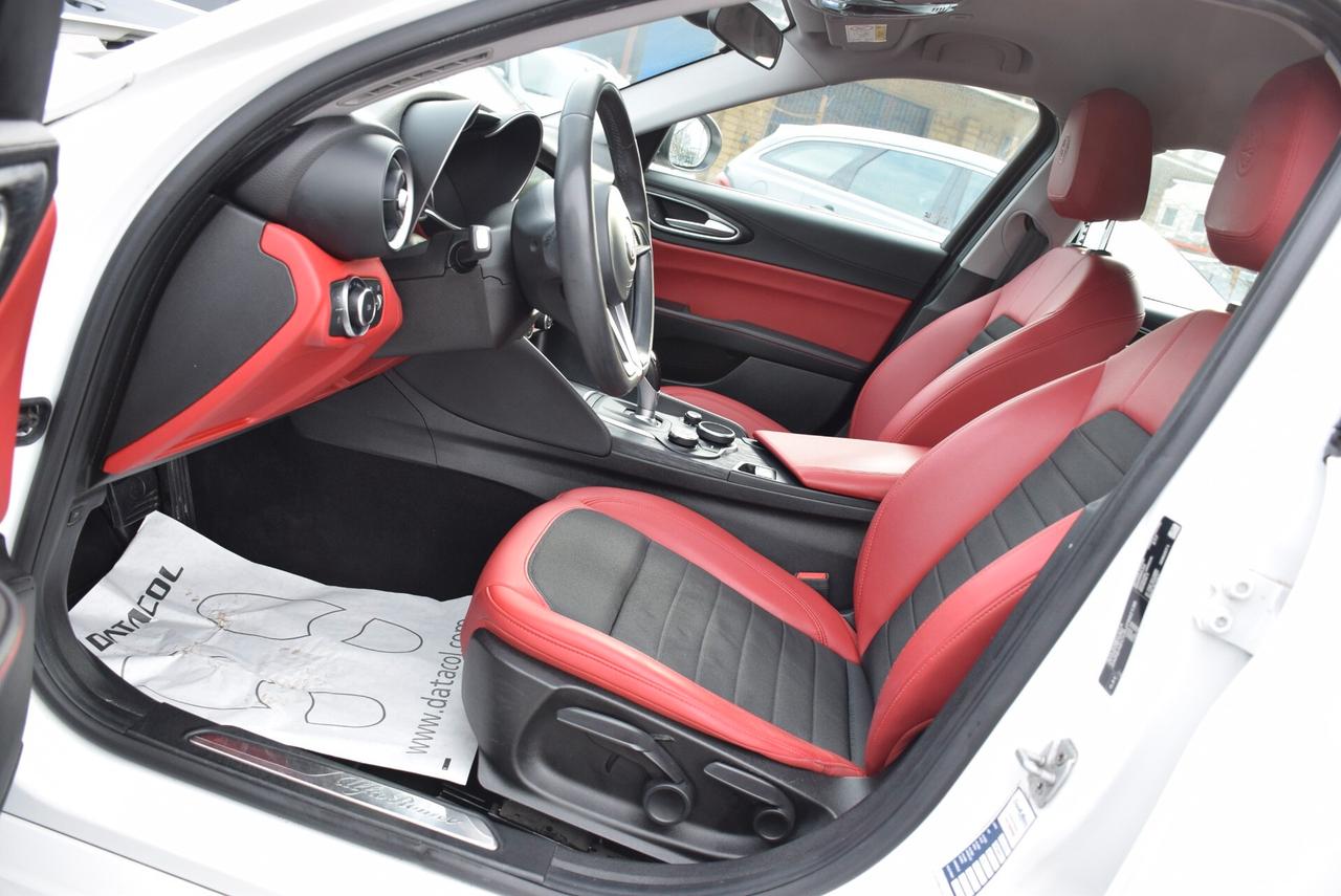 Alfa Romeo Giulia ALFAROMEO 2.2Td AT8 Super NAV SENSORI PELLE IVA ADAS