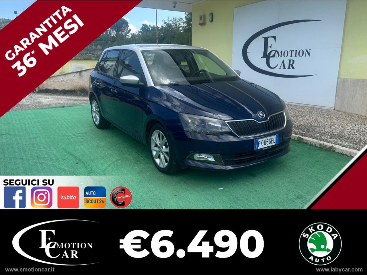 SKODA Fabia 1.0 MPI 60 CV Twin Color D.E. Arg. - 2017