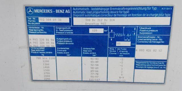 MERCEDES-BENZ 320 312 DT