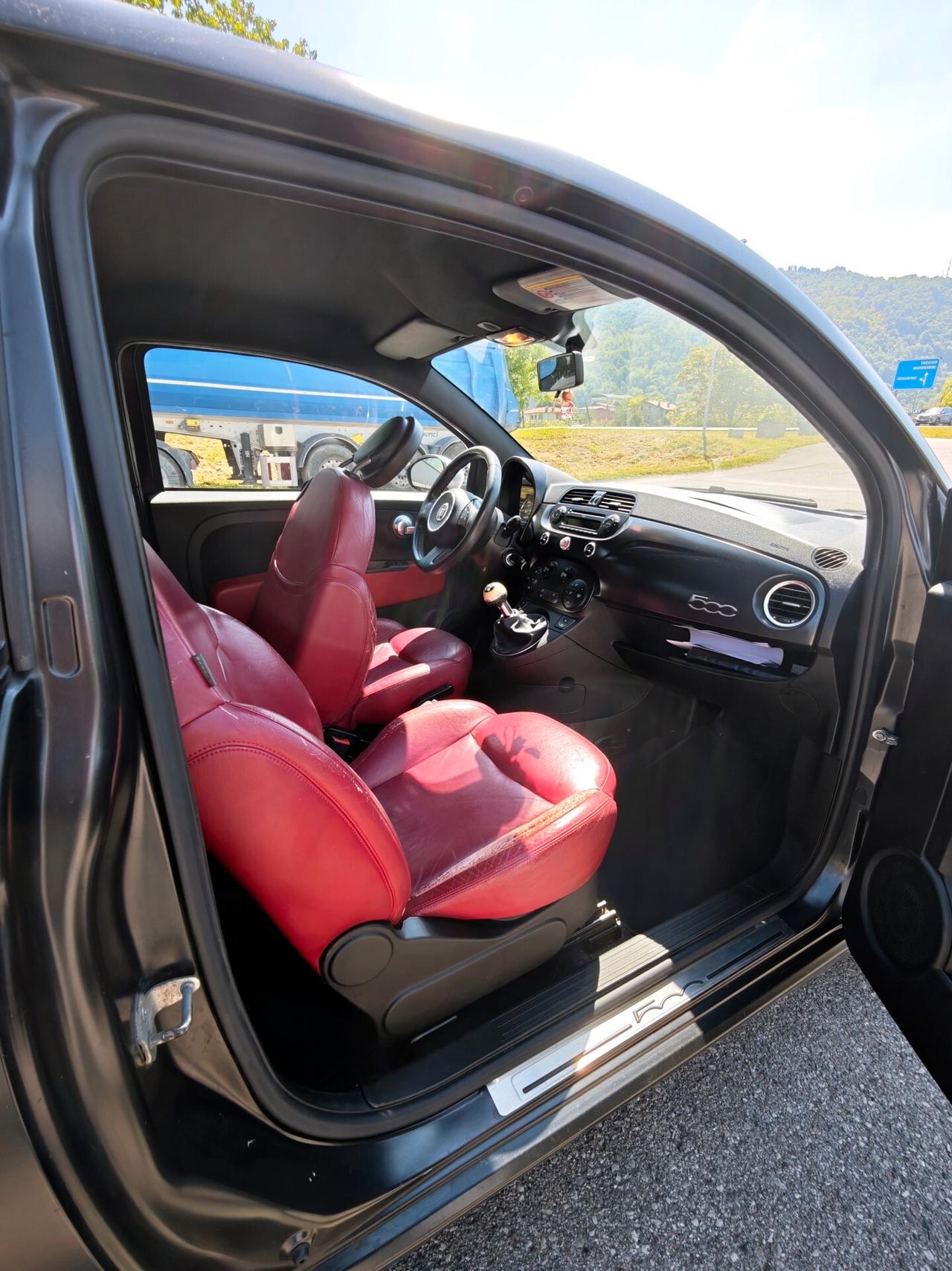 Fiat 500 1.3 Multijet 95 CV Black Matt (nero opaco)