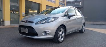 Ford Fiesta Modello Titanium cc. 1.250 Benzina 5 Porte 5 Posti SOLO 58.240 KM. Utilizzabile anche dai Neopatentati.
