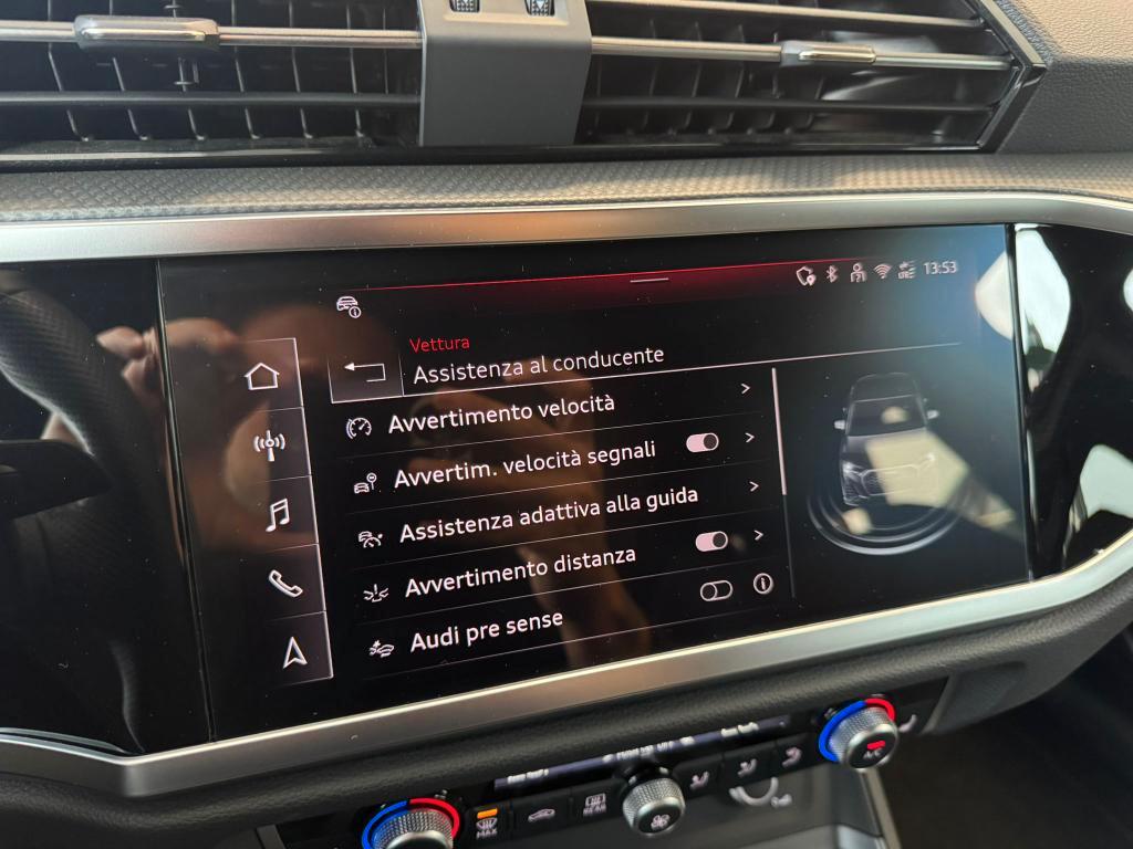 Audi Q3 Sportback 2.0 tdi S line edition 150cv s-tronic Identity Black