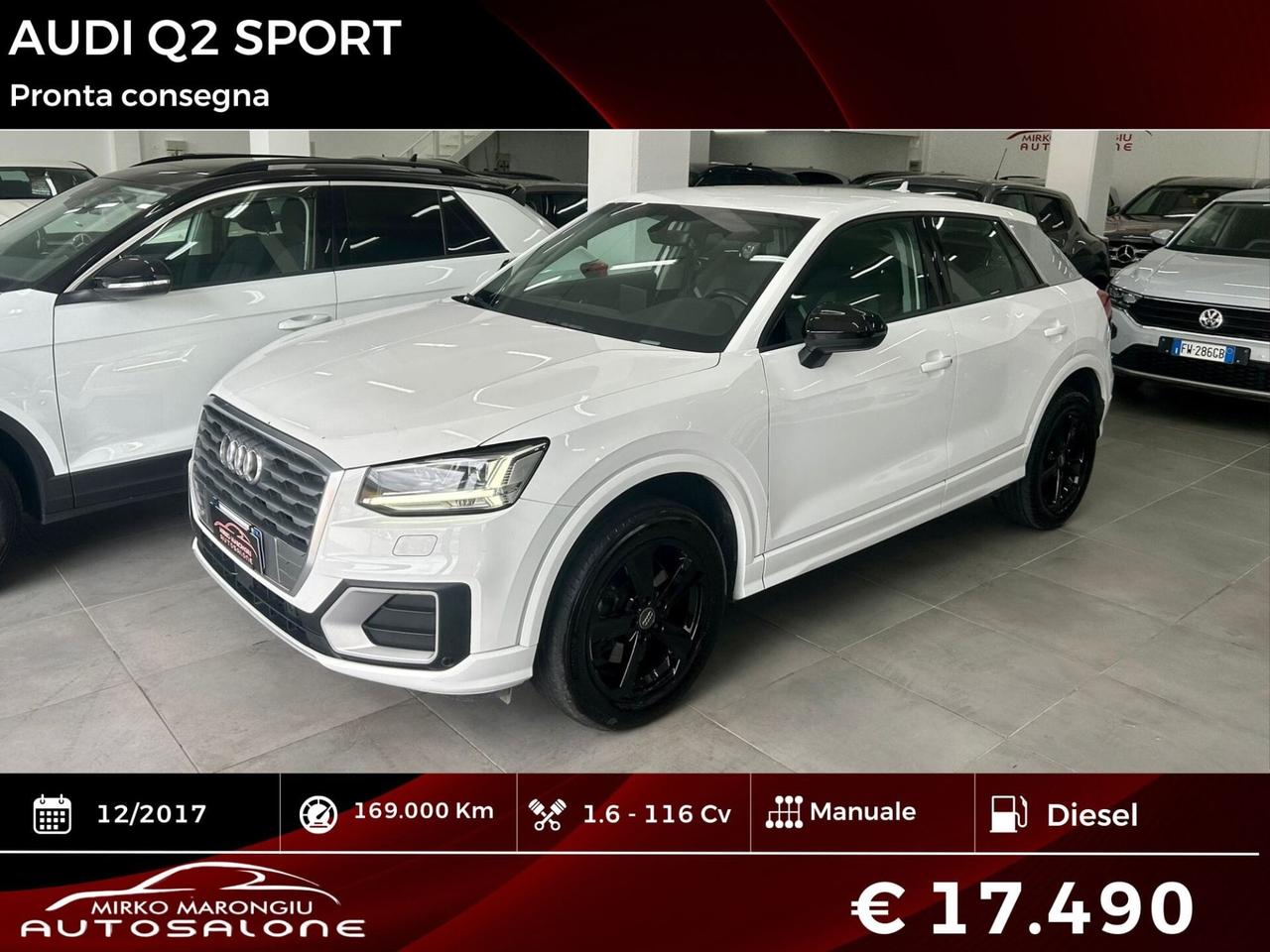 Audi Q2 1.6 TDI Sport FINANZIABILE/ritiro usato