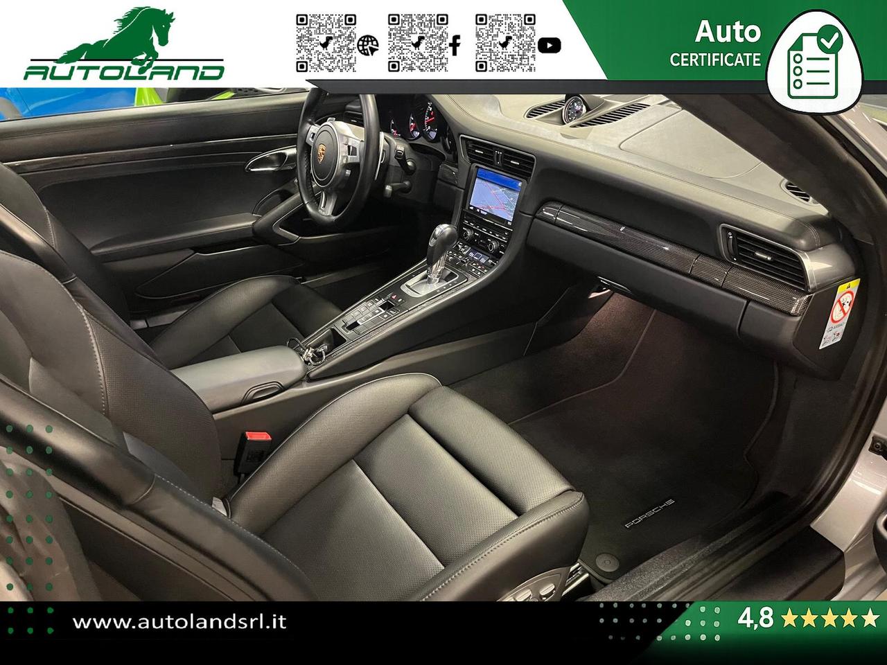 Porsche 991 3.8 Turbo S 560cv PDK *PCCB*SportChrono*AsseSterzante*BOSE*TettoApribile*