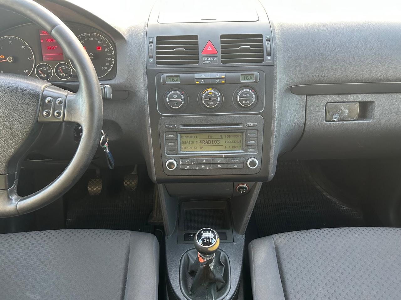 Volkswagen Touran 1.9 TDI 105CV 7 Posti Gancio Traino