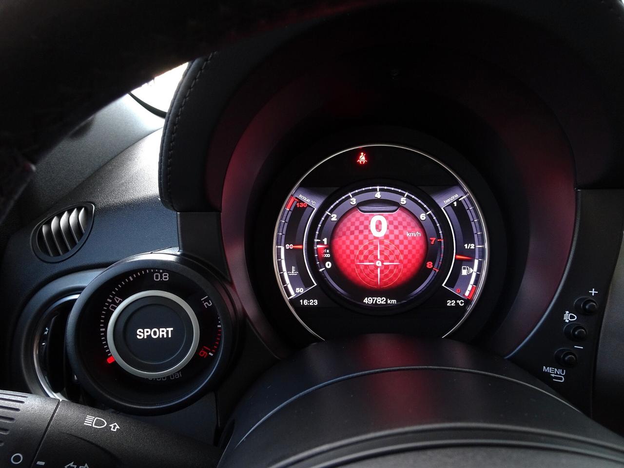 ABARTH 595 Turismo 165CV TETTO/PELLE/SCARICO