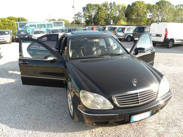 Mercedes-benz S 320 cat Lunga amg tetto pelle bose tv navi cerchi cruise sedili ventilati memory