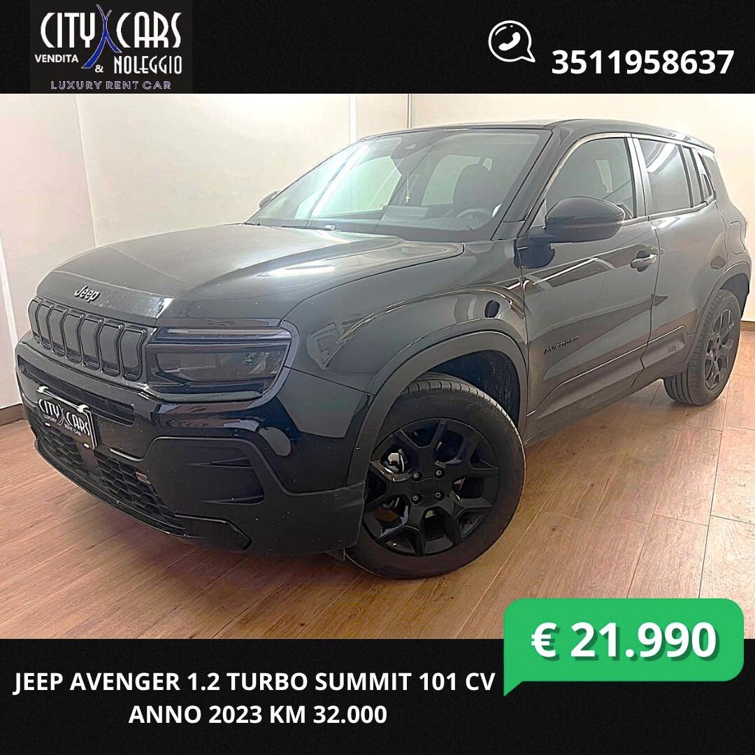 Jeep Avenger 1.2 Turbo Summit