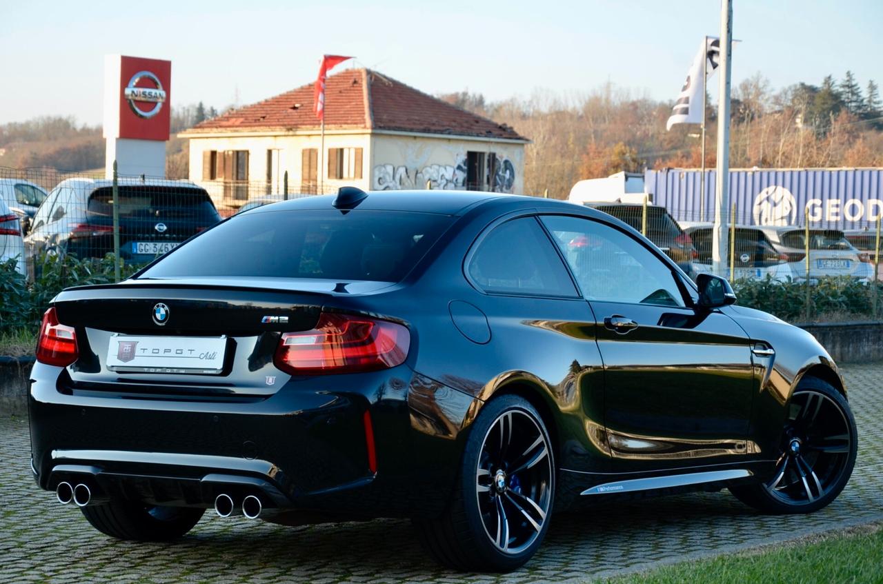 BMW M2 COUPE 3.0 DKG 370cv, ECCELLENTI CONDIZIONI, UFF ITALIANA, TUTTI SERVICE UFF BMW, EURO 6B, SCARICO, HARMAN KARDON, PERMUTE