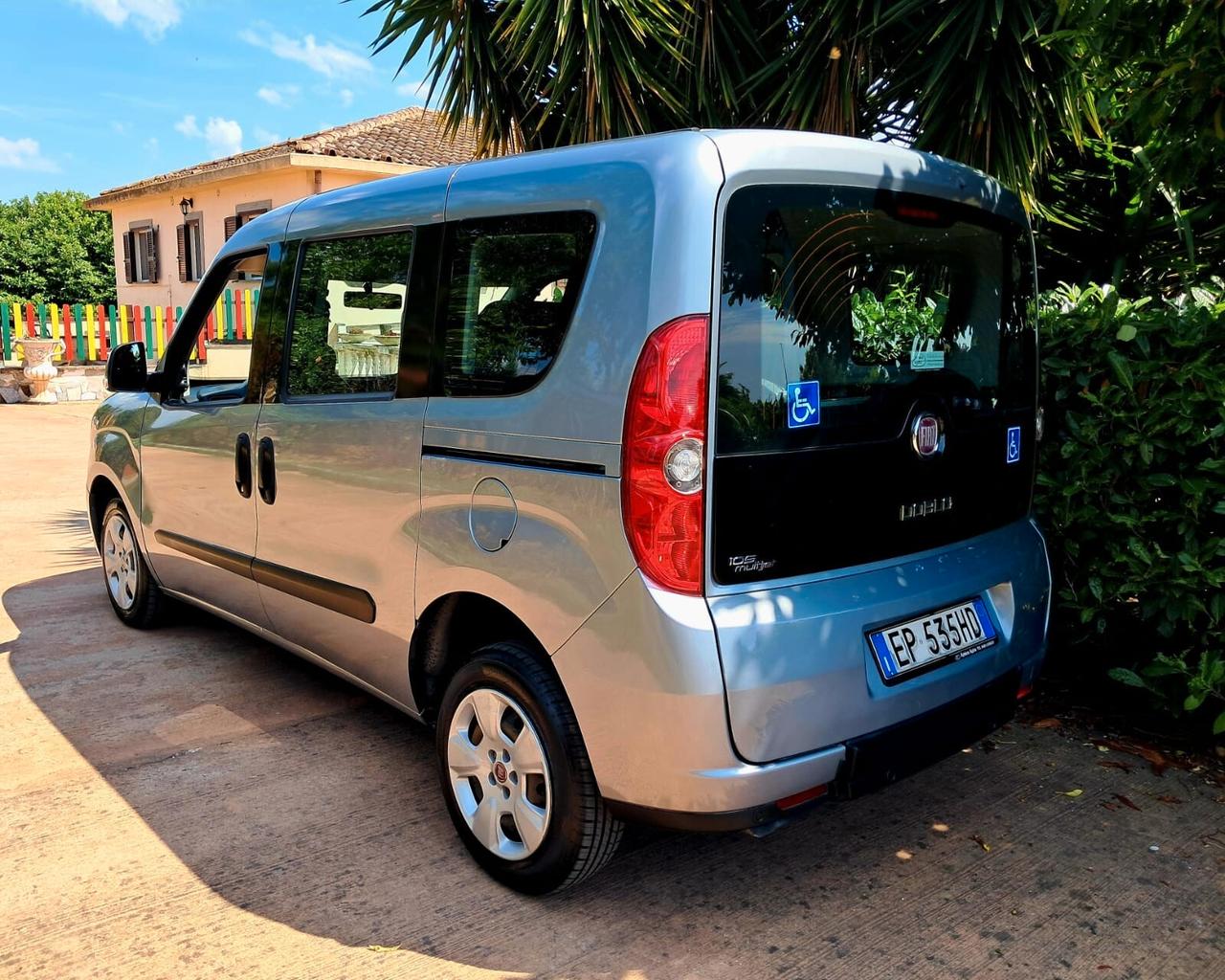 Fiat Doblo Doblò 1.6 mjet PIANALE RIBASSATO TRASPORTO DISABILI 4 piu 1