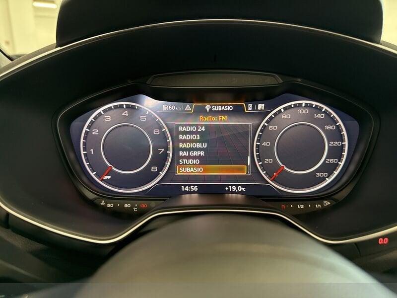 Audi TT III 2019 Roadster Benzina Roadster 40 2.0 tfsi s-tronic